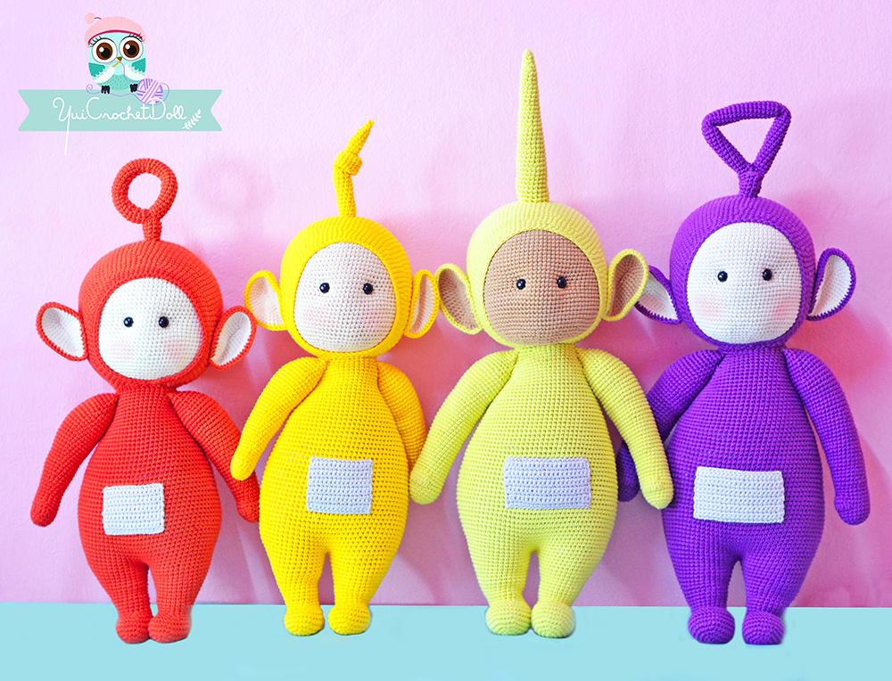 ตุ๊กตาถัก ดิฟซี่ Dipsy Teletubbies