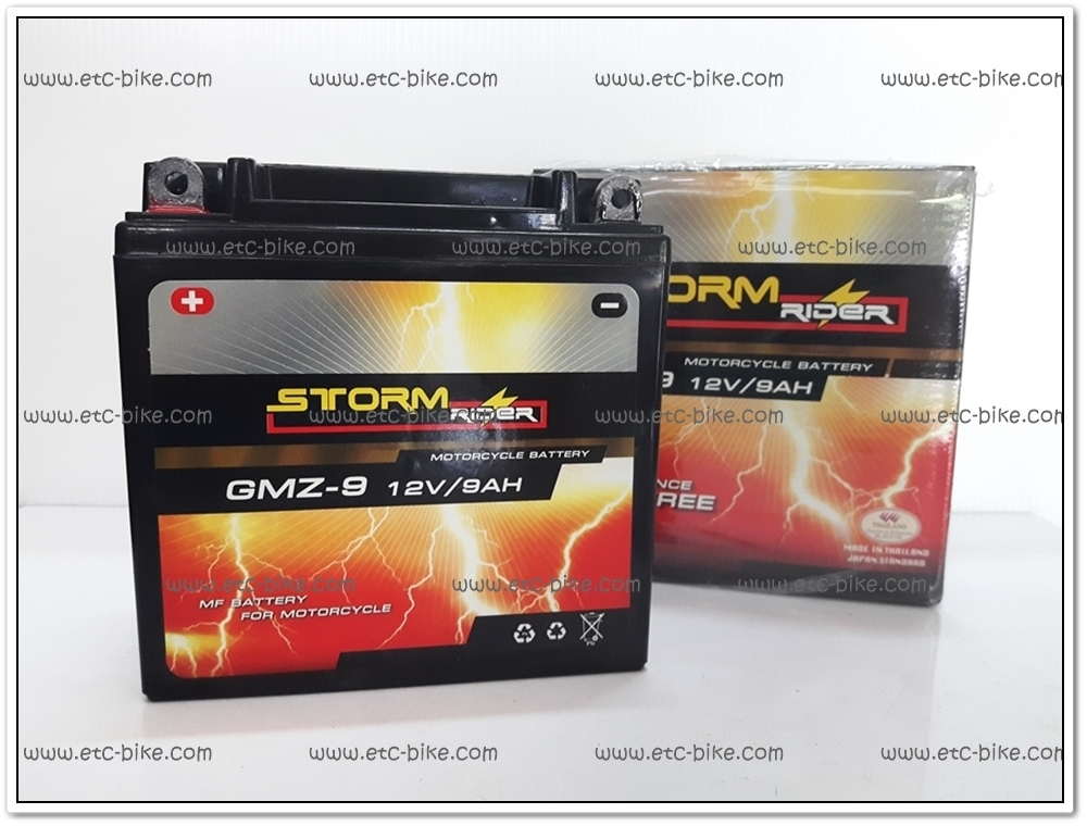 แบตเตอร์รี่แห้ง STORM RIDER GMZ-9 (12V/9AH) BOSS