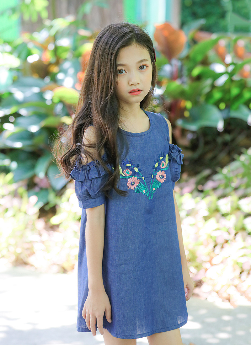 mu595 เดรส 3 ตัวต่อแพ็ค เด็กโต size 120-160 (เลือกให้ครบแพ็ค)