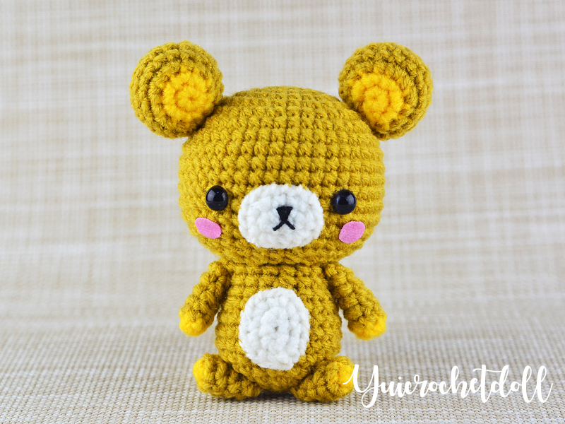 ตุ๊กตาถักโครเชต์ รีลัคุมะ Rilakkuma