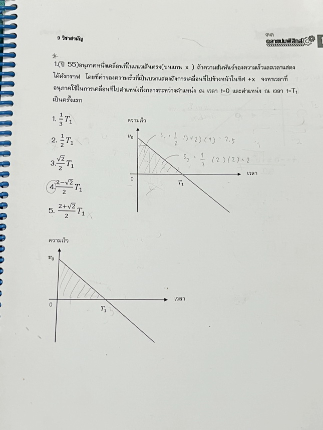 ►คลายปมฟิสิกส์◄ หนังสือกวดวิชาฟิสิกส์ โรงเรียนกวดวิชา Step-by-Step Physics ตะลุยโจทย์ 9 วิชาสามัญฟิสิกส์ เข้มข้นหวังผลได้เป้าหมาย 80+ Edition2 มีโจทย์ข้อสอบและแนวข้อสอบเพื่อเตรียมตัวสอบ 9 วิชาสามัญฟิสิกส์ จดบางหน้า จดละเอียด โจทย์บางข้ออาจารย์มีพิมพ์เฉลยไ