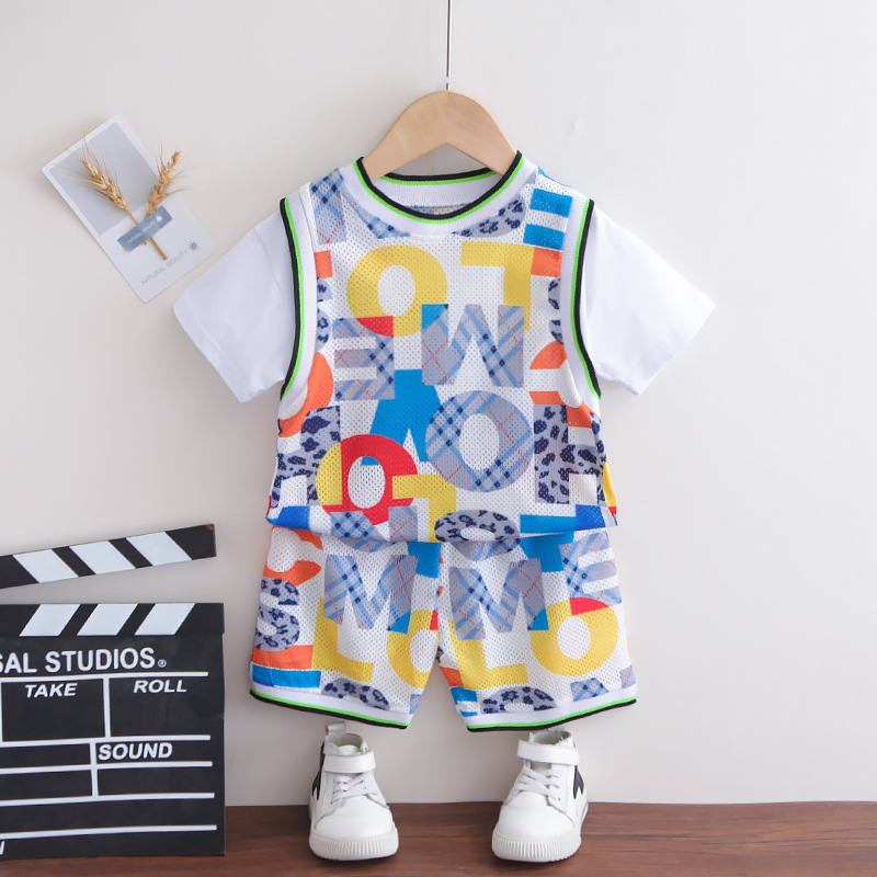 ha1704 เสื้อ+กางเกง size 80-120 จำนวน 5 ตัวต่อแพ็ค