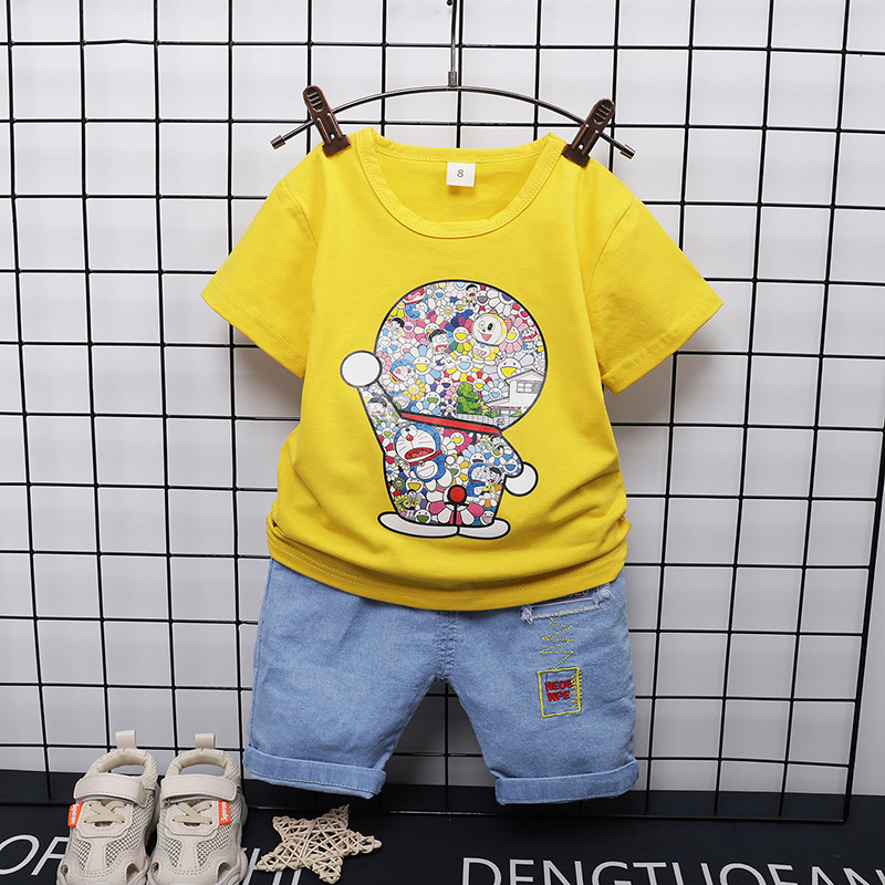 ha1386 เสื้อ+กางเกง size 90-120 จำนวน 4 ตัวต่อแพ็ค