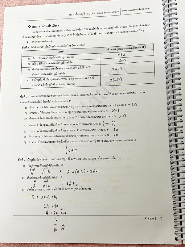 ►ความถนัดแพทย์◄ หนังสือกวดวิชาพี่ปั้น บัญชี มธ. ความถนัดแพทย์ คณิตพาร์ทเชาว์ปัญญา PLUS+ มีสรุปเนื้อหาสูตรสำคัญสั้นๆกระชับ มีโจทย์หลากหลายแนว ครอบคลุมทั้งการสอบ TPAT1 TGAT2 TPAT3 จดครบเกือบทั้งเล่ม จดละเอียด หนังสือใส่ปกสันเกลียว เปิดอ่านง่าย