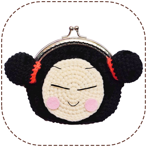 แพทเทิร์นกระเป๋าปิ๊กแป๊กไหมพรม ชุดที่ 1