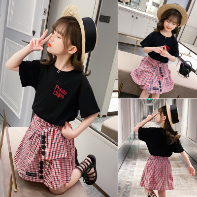 dr4147 เสื้อ+กระโปรง เด็กโต 3 ตัวต่อแพ็ค 110-160 (เลือกไซส์ได้ให้ครบแพ็ค)