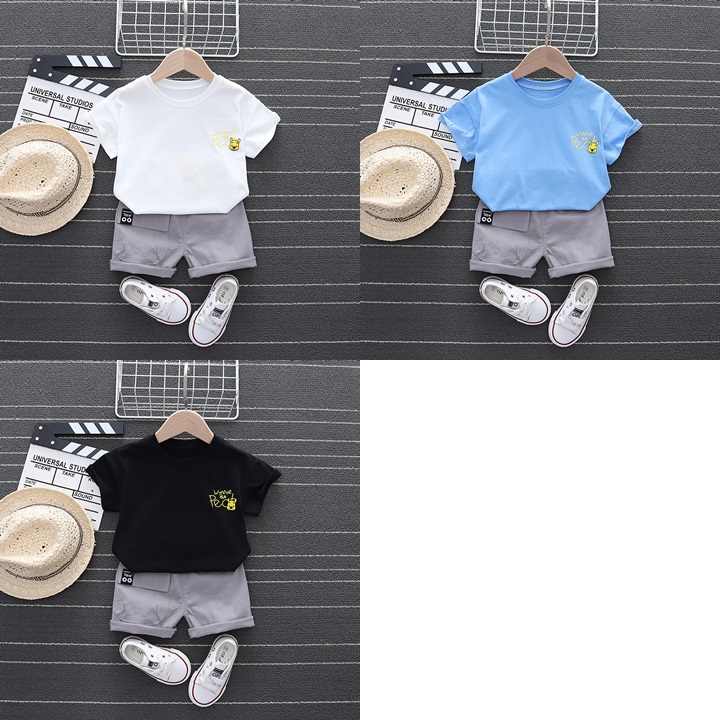 ha1529 เสื้อ+กางเกง size 80-120 จำนวน 5 ตัวต่อแพ็ค