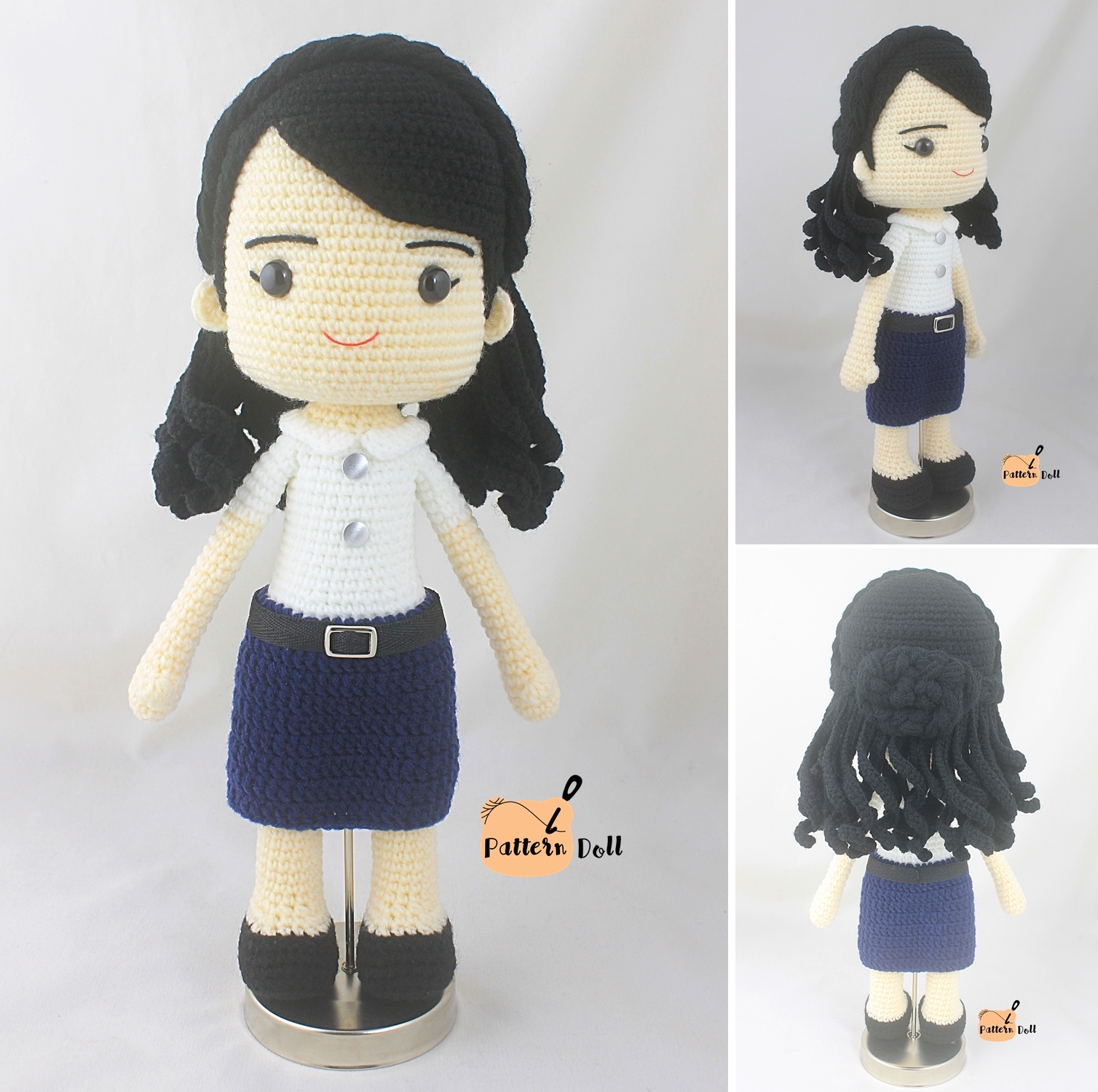 หนังสืองานฝีมือตุ๊กตาถักโครเชต์บัณฑิตม.จุฬาฯ