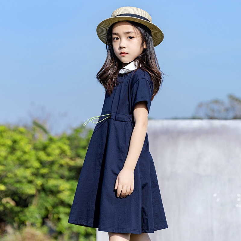 dm224 เดรส เด็กโต 3 ตัวต่อแพ็ค 110-160 (เลือกไซส์ให้ครบแพ็ค)