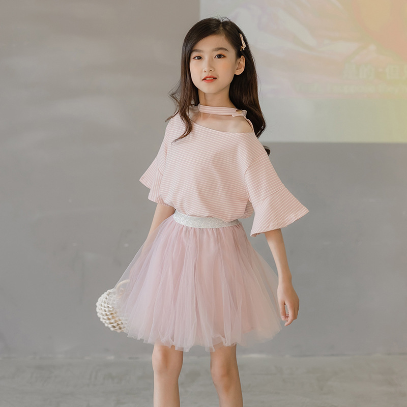 dr4898 เสื้อ+กระโปรง เด็กโต 3 ตัวต่อแพ็ค 110-170 (เลือกไซส์ได้ให้ครบแพ็ค)