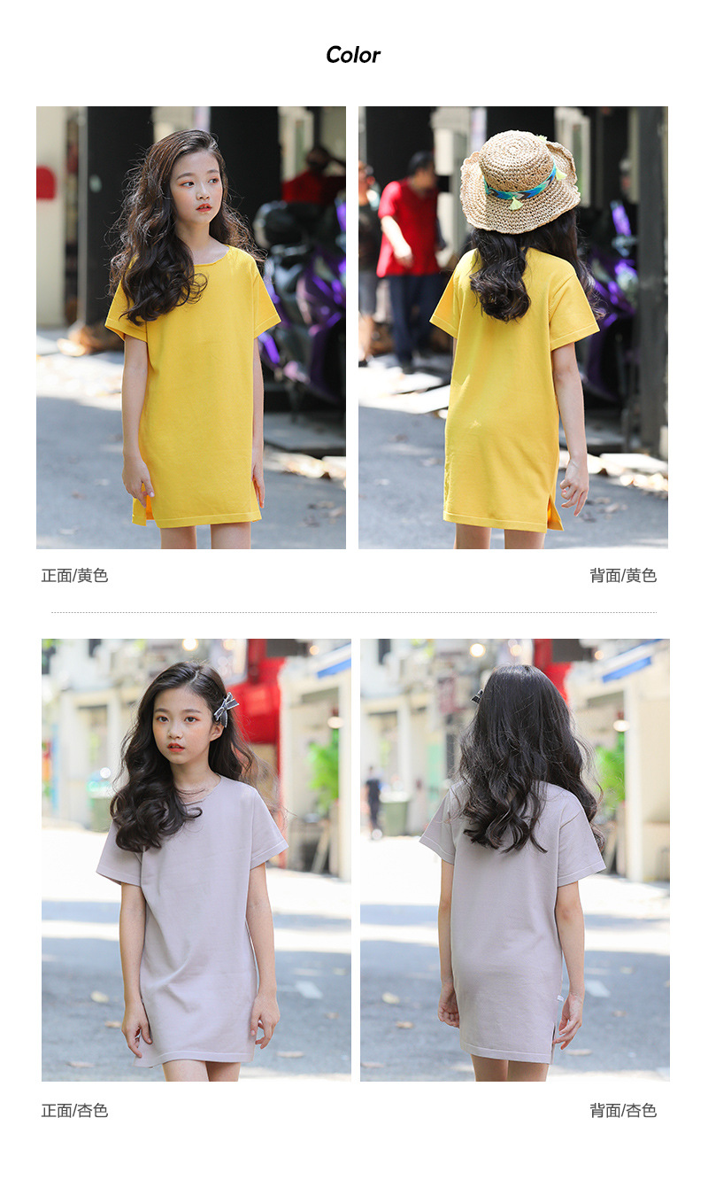 mu543 เดรส 3 ตัวต่อแพ็ค เด็กโต size 120-170 (เลือกให้ครบแพ็ค) **สินค้าลดราคาจากโรงงาน จนกว่าสินค้าจะหมด**
