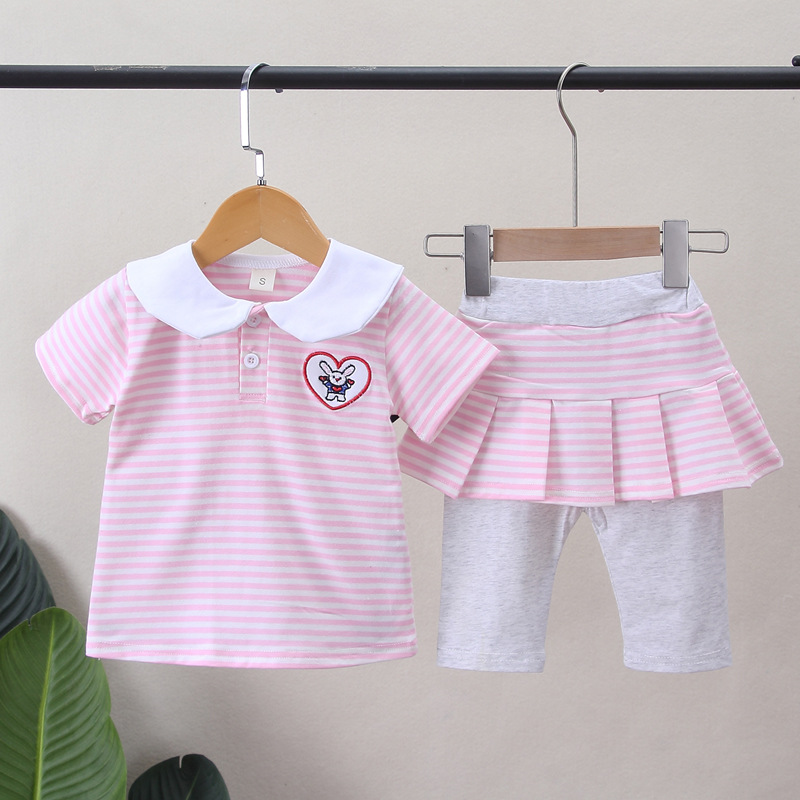 ha1421 เสื้อ+กางเกง size 80-110 จำนวน 4 ตัวต่อแพ็ค