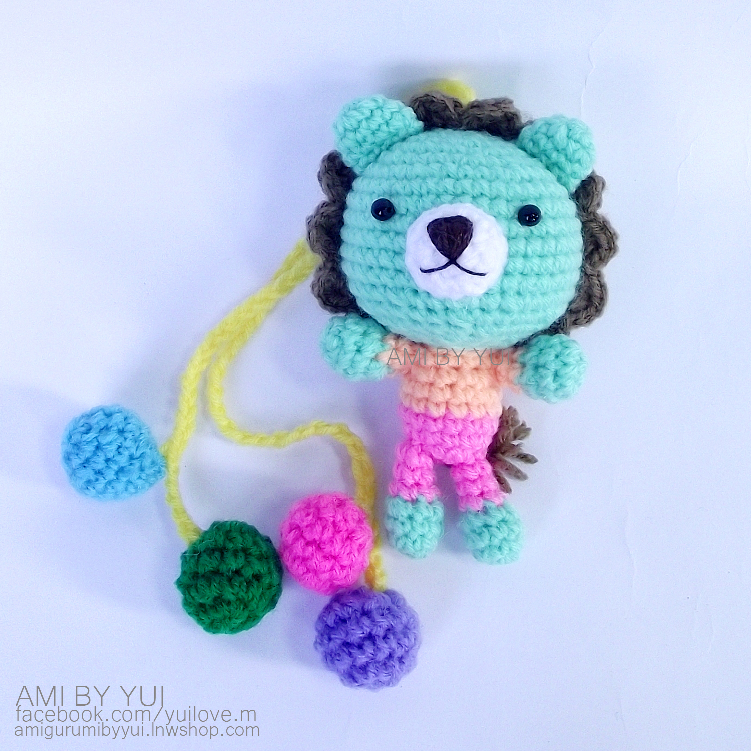 พวงห้อยกระเป๋าสิงโตเจ้าป่า