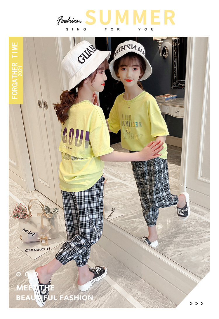 dr4975 เสื้อ+กางเกง เด็กโต 3 ตัวต่อแพ็ค 110-170 (เลือกไซส์ได้ให้ครบแพ็ค)