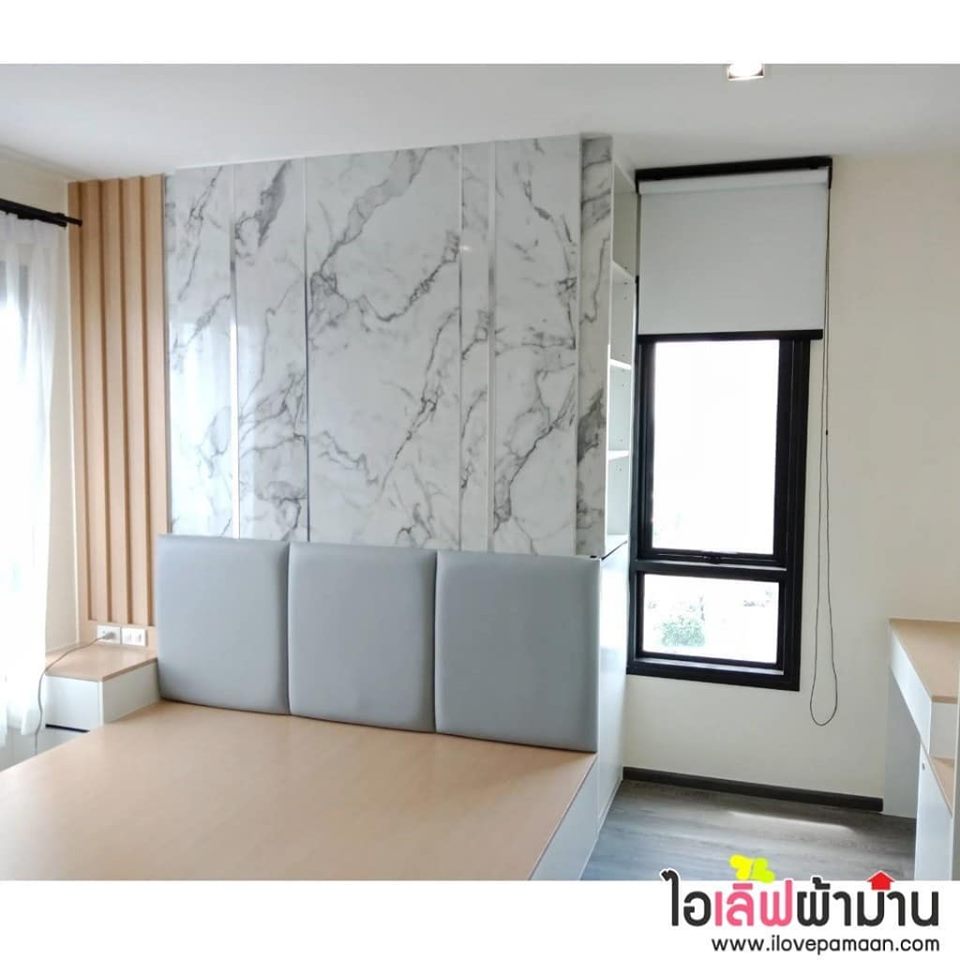 [C202] ริชพาร์ค ศรีนครินทร์ ม่านม้วน ม่านตาไก่