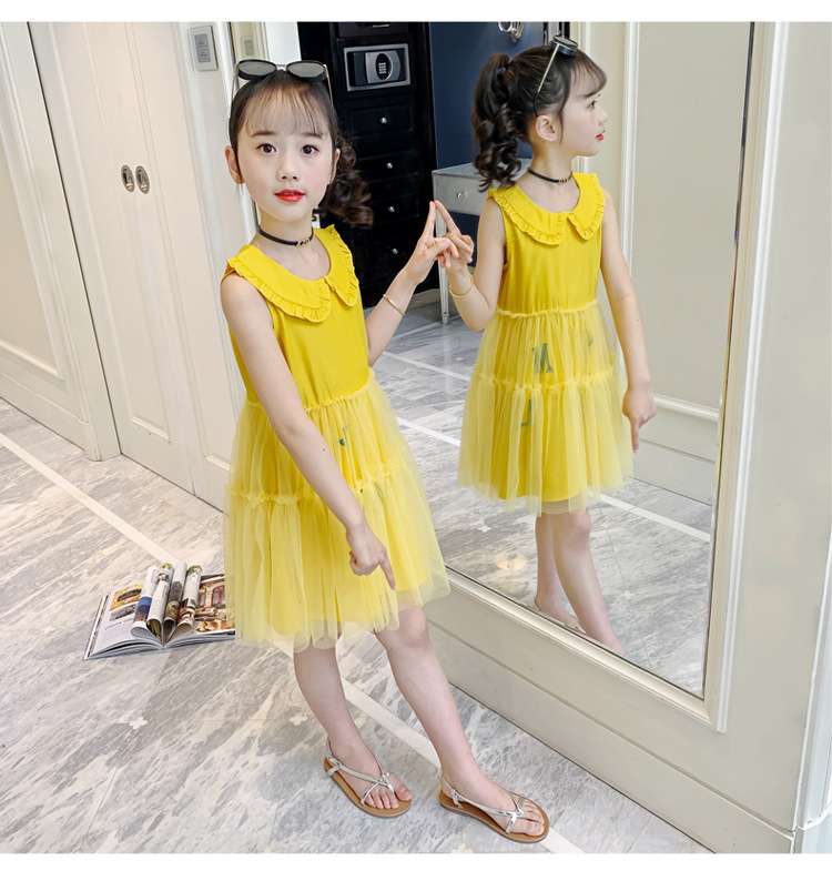 dr4973 เดรส เด็กโต 3 ตัวต่อแพ็ค 110-160 (เลือกไซส์ได้ให้ครบแพ็ค)