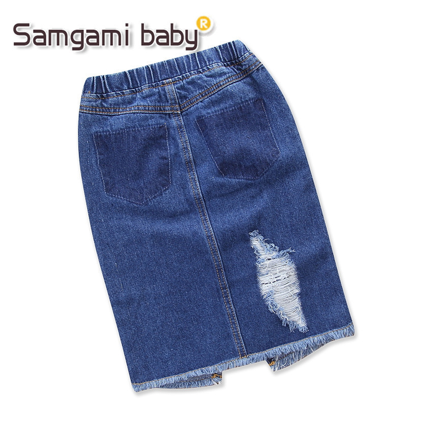 si48 กระโปรงยีนส์ size 80-120 5ตัวต่อแพ็ค