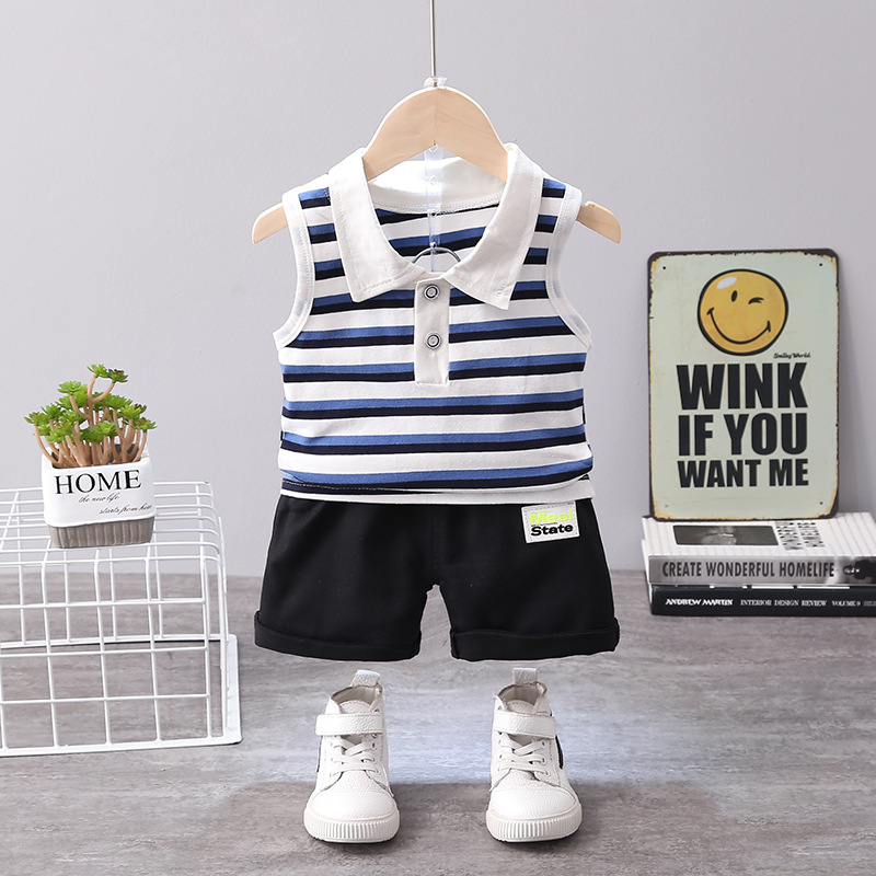 ha1587 เสื้อกล้าม+กางเกง size 80-120 จำนวน 5 ตัวต่อแพ็ค