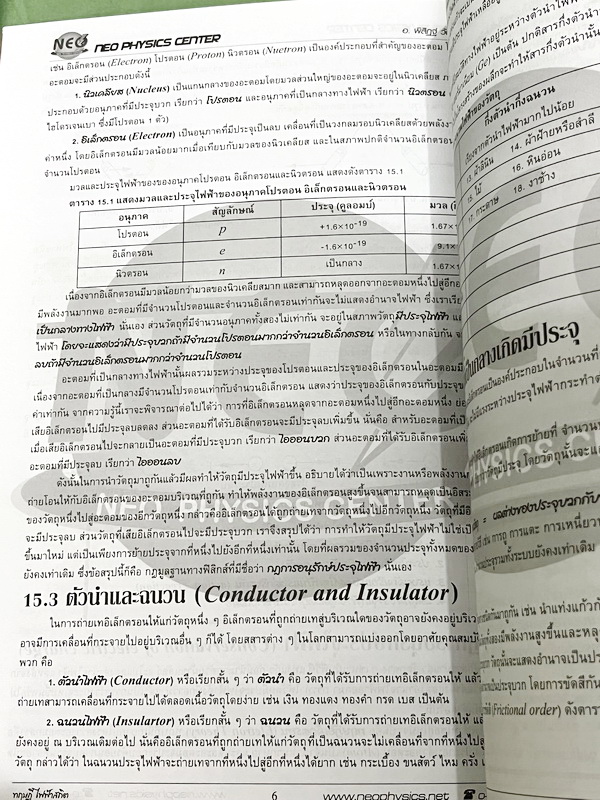 ►อ.พิสิฎฐ์ นีโอฟิสิกส์◄ หนังสือเรียนพิเศษ Neo Physics 15 เล่ม คอร์ส ม.ปลาย มีสรุปเนื้อหา และโจทย์ประจำบท เนื้อหาและเทคนิคลัดตีพิมพ์สมบูรณ์ มีเทคนิคลัดของอาจารย์เยอะมาก ทั้งเซ็ทเป็นหนังสือใหม่เอี่ยม ไม่มีจด ไม่มีเฉลย ยกเว้นเล่มแรง มวล กฎนิวตัน และเล่มสภาพส