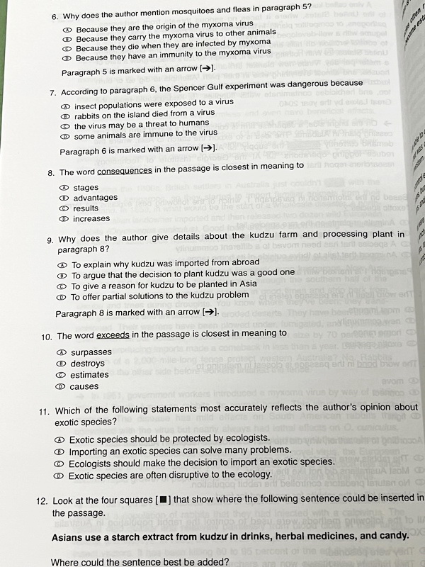 ►Fast English◄ หนังสือกวดวิชา Fast English เล่ม TOEFL : Reading มี Test ทั้งหมด 25 ชุด ไม่มีเฉลย ในหนังสือมีเขียนเล็กน้อย หนังสือเล่มหนาใหญ่