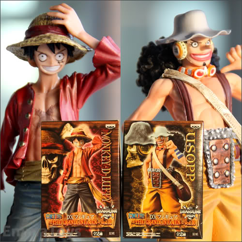 โมเดลลูฟี่ & อุซุป the new world