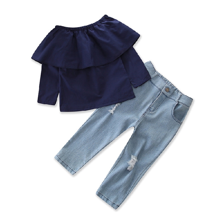km2976 เสื้อ+กางเกง size 2T-7T 6 ตัวต่อแพ็ค