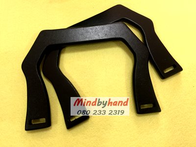 หูกระเป๋าไม้ ทรงเหลี่ยม