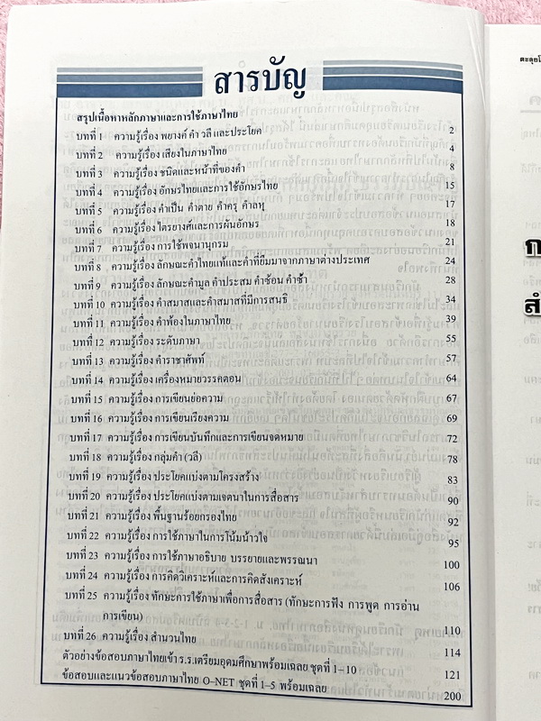 ►สอบเข้าเตรียมอุดม◄ สรุปเข้มตะลุยโจทย์โค้งสุดท้ายวิชาภาษาไทย ม.ต้น สรุปเนื้อหาเข้มที่ต้องรู้ก่อนสอบ และฝึกทำโจทย์ข้อสอบเพื่อสอบเข้า ร.ร.เตรียมอุดมศึกษา มีเฉลยละเอียดครบทุกข้อ ในหนังสือมีเขียนเล็กน้อย หนังสือหายาก ขายเกินราคาปก