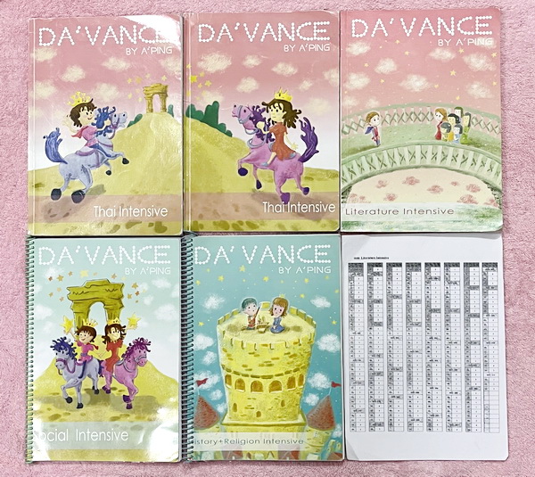 ►อ.ปิง ดาว้อง◄ หนังสือกวดวิชาคอร์ส Intensive อินเทนสีฟ วิชาไทยและวิชาสังคม Full Set 5 เล่ม มีเนื้อหาละเอียดครบทุกบทของชั้น ม.ปลาย จดครบเกือบทั้งเล่มทุกเล่ม จดละเอียดมาก ยกเว้นเล่มวรรณคดีที่จดน้อย แต่อาจารย์ปิงพิมพ์เนื้อหาไว้สมบูรณ์ มีชีทเฉลยแบบฝึกหัดในเล่
