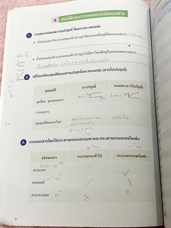►หนังสือเคมี ม.ต้น◄ SCI 8236 หนังสือกวดวิชา อ.อุ๊ ตะลุยโจทย์เคมี ม.ต้น สรุปเนื้อหากระชับ เข้มข้น พร้อมทั้งเน้นหลักการทำโจทย์ที่สำคัญ เนื้อหาลึกถึงการสอบแข่งขันเข้า ม.4 โรงเรียนดัง จดครบเกือบทั้งเล่ม ลายมืออ่านยาก แต่จดละเอียดดี มีจดเน้นจุดที่ชอบออกในข้อสอ