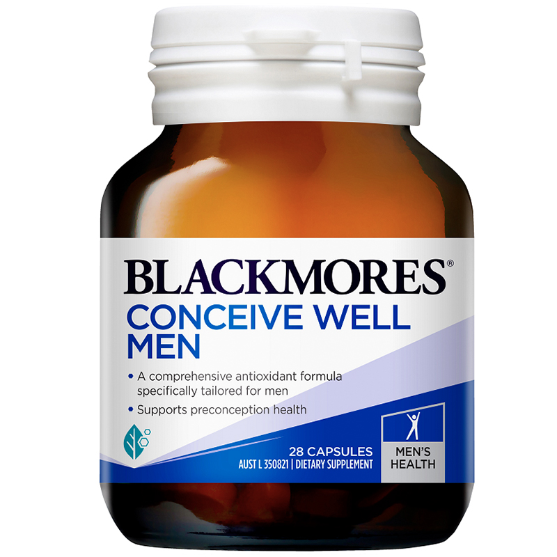 พร้อมส่ง เตรียมพร้อมคุณพ่อ Blackmores Conceive Well Gold Men