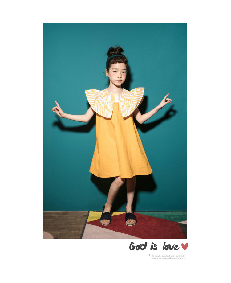 dn11 เดรส เด็กโต 110-160 3 ตัวต่อแพ็ค (เลือกไซส์ได้ให้ครบแพ็ค)