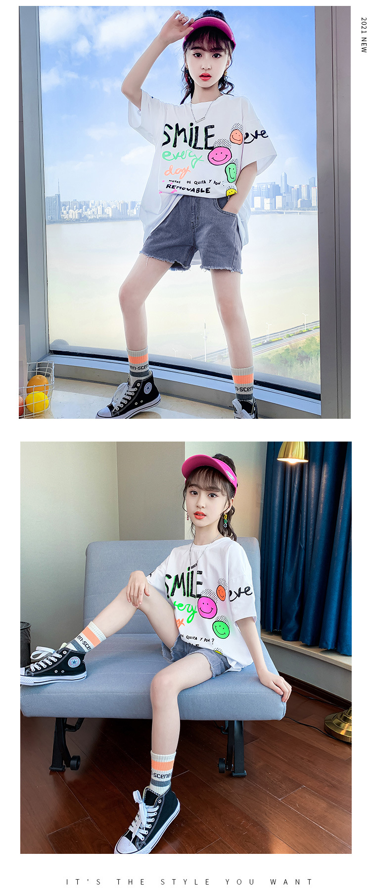 dr4851 เสื้อยืด เด็กโต 3 ตัวต่อแพ็ค 110-170 (เลือกไซส์ได้ให้ครบแพ็ค)