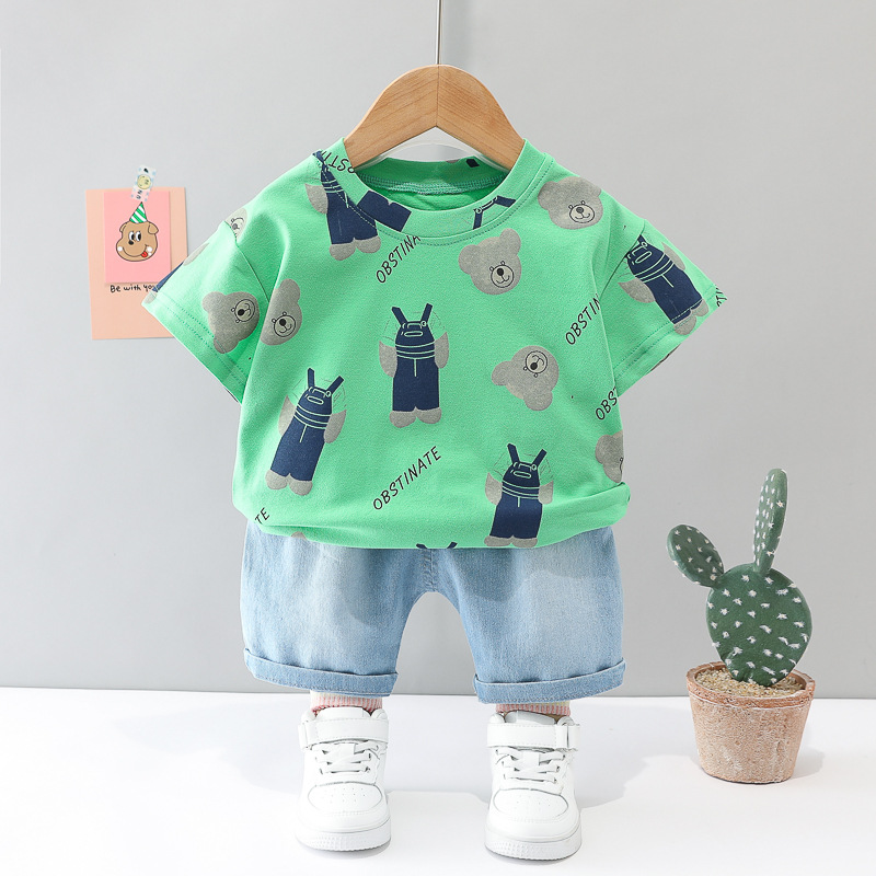 ha1549 เสื้อ+กางเกง size 80-120 จำนวน 5 ตัวต่อแพ็ค