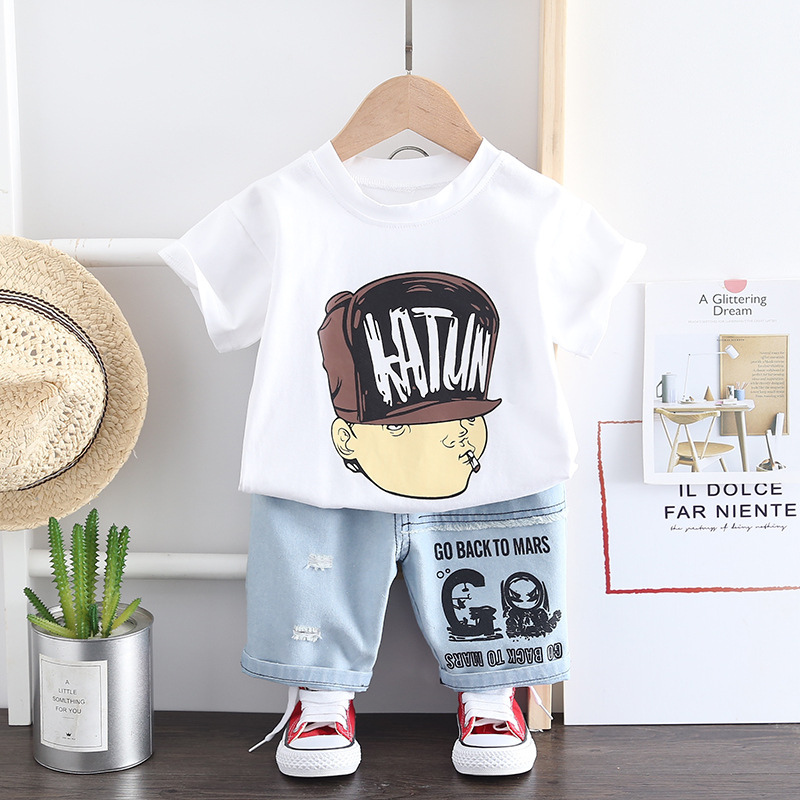 ha1393 เสื้อ+กางเกง size 80-110 จำนวน 4 ตัวต่อแพ็ค
