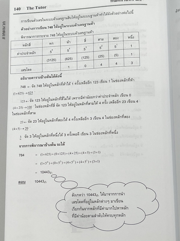 ►พี่ตุ้ยเดอะติวเตอร์◄ หนังสือกวดวิชาเดอะติวเตอร์วิชาคณิตศาสตร์ ระดับชั้น ม.1 เรื่อง ห.ร.ม. และ ค.ร.น. จำนวนเต็ม เลขยกกำลัง เส้นตรงและมุม การเขียนตัวเลขแทนจำนวน ระบบตัวเลขฐาน ในหนังสือมีเนื้อหาและสรุปสูตรสำคัญระดับชั้น ม.1 มีโจทย์ฝึกฝนทักษะและเฉลยด้านหลัง