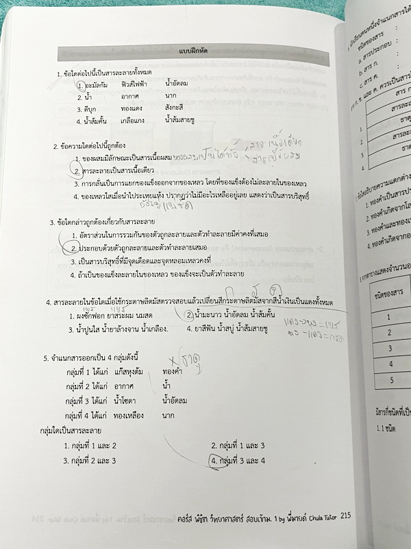 ►สอบเข้าม.1◄ หนังสือกวดวิชาจุฬาติวเตอร์ ครูพี่มายด์ พิชิตวิทยาศาสตร์สอบเข้าม.1 เล่ม1-2 มีสรุปเนื้อหา โจทย์ประจำบท และข้อสอบท้ายบทเพื่อเตรียมตัวสอบเข้าม.1 โรงเรียนดัง เนื้อหาตีพิมพ์สมบูรณ์ จดครบเกือบทั้งเล่ม จดละเอียด หนังสือเล่มหนาใหญ่