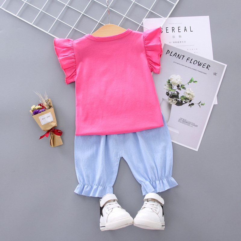 ha993 เสื้อ+กางเกง size 80-110 จำนวน 4 ตัวต่อแพ็ค