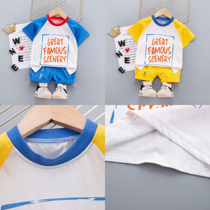 ha1499 เสื้อ+กางเกง size 80-120 จำนวน 5 ตัวต่อแพ็ค