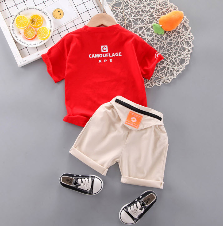 ha1268 เสื้อ+กางเกง size 80-110 จำนวน 4 ตัวต่อแพ็ค