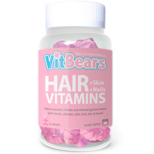 พร้อมส่ง วิตามินบำรุงผม VITBEARS Hair Skin and Nail Vitamins