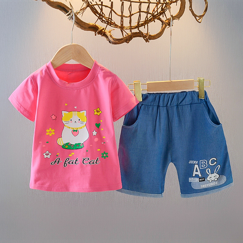 ha1371 เสื้อ+กางเกง size 80-110 จำนวน 4 ตัวต่อแพ็ค
