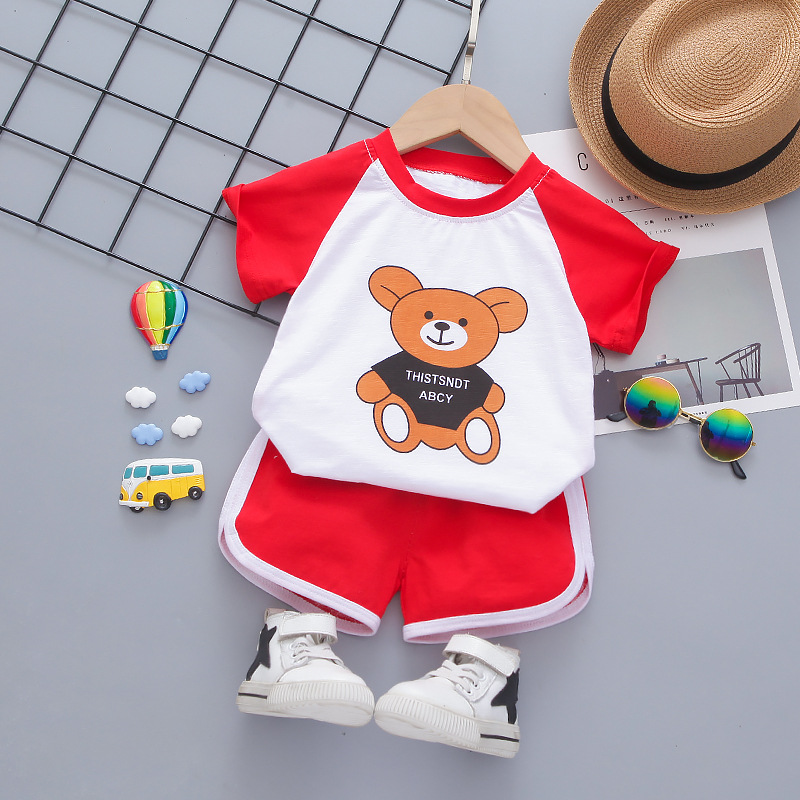 ha1565 เสื้อ+กางเกง size 80-110 จำนวน 4 ตัวต่อแพ็ค
