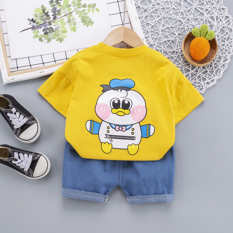 ha1376 เสื้อ+กางเกง size 80-110 จำนวน 4 ตัวต่อแพ็ค