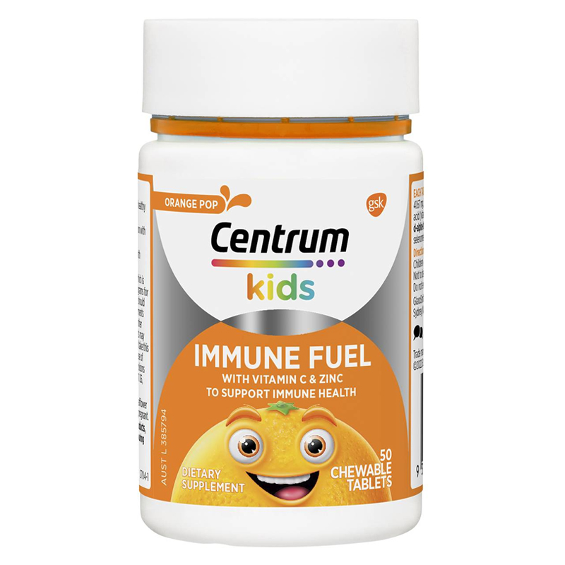 พร้อมส่งฟรี Centrum Kids Immune Fuel 50 Chewable Tablets