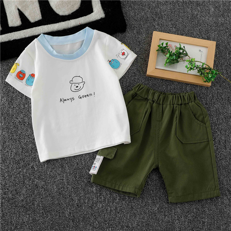 ha1430 เสื้อ+กางเกง size 90-120 จำนวน 4 ตัวต่อแพ็ค