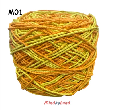 เชือกฟอกสีเหลือบ สี 01