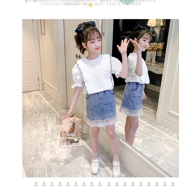 dr4979 เสื้อ+กระโปรง เด็กโต 3 ตัวต่อแพ็ค 110-170 (เลือกไซส์ได้ให้ครบแพ็ค)