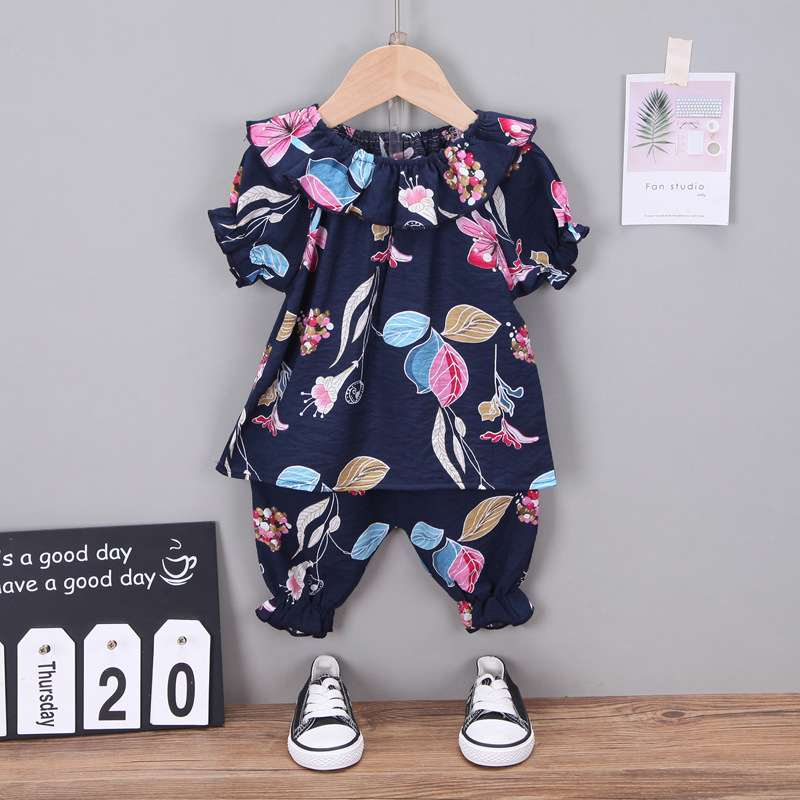 ha1363 เสื้อ+กางเกง size 80-110 จำนวน 4 ตัวต่อแพ็ค