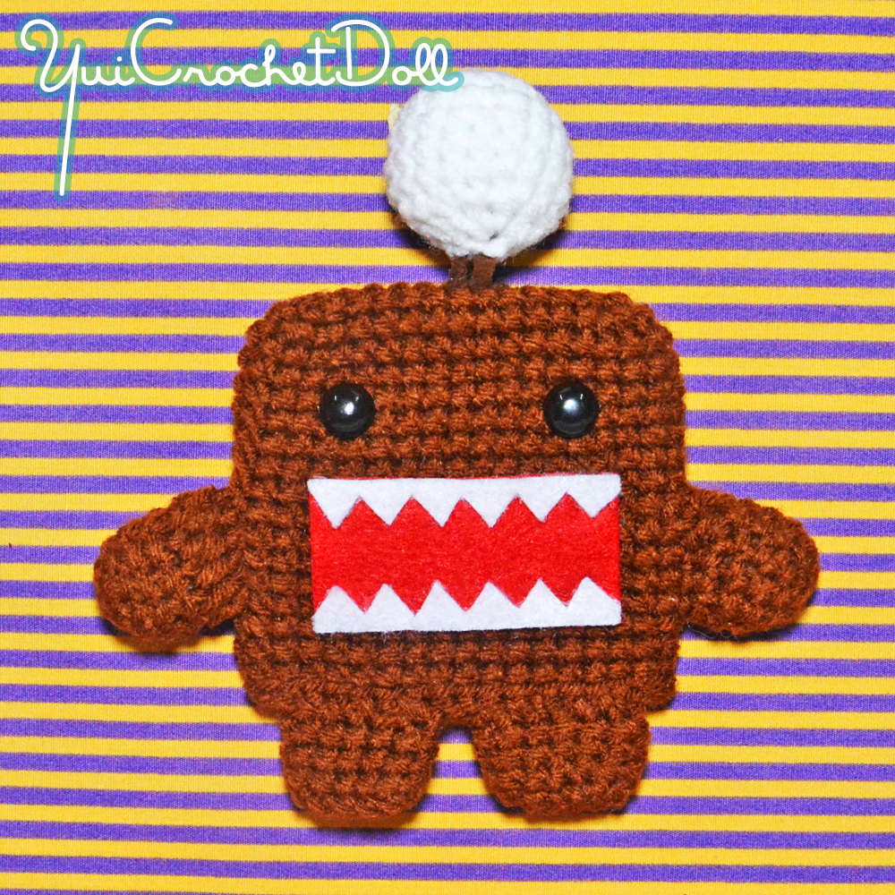 แพทเทิร์นที่ครอบพวงกุญแจ Crochet Key cover Pattern